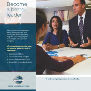 Flyer - Become a Better Leader - Pack of 20 - Unlock Your Leadership Potential.