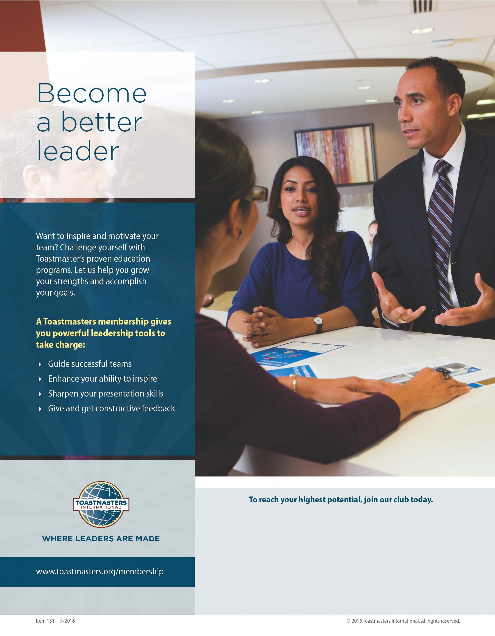 Flyer-Become a Better Leader-Pack of 20 - Muskurado