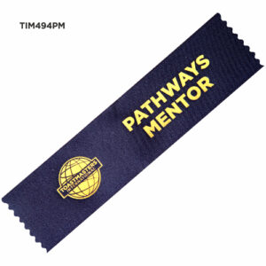 Toastmasters Pathways Mentor Ribbon.