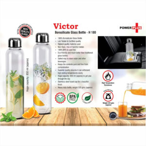 Borosilicate Glass Bottle Set - A Stylish and Durable Beverage Companion.