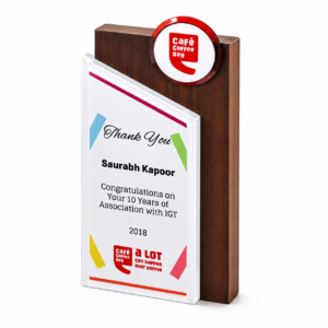 Award - Wooden CCD