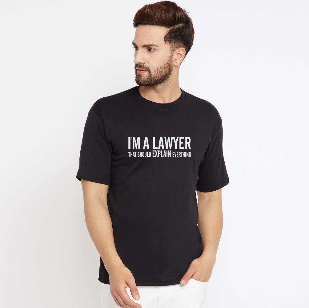 Tshirt Round Neck - Black - Muskurado