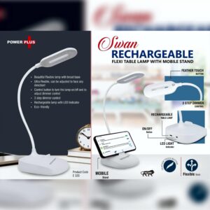 Flexi LED Lamp with Mobile Stand - Versatile Lighting and Device Support.
