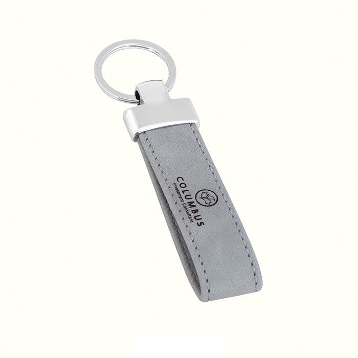 Keychain Grey - Columbus - Muskurado