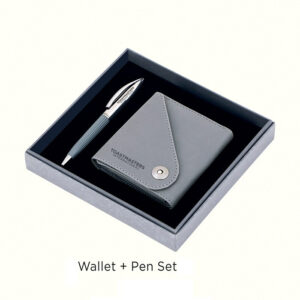 : Toastmasters International Wallet & Pen Set for organized and professional style.