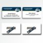 Toastmasters International Club EC & Member Badges for recognition and identification.