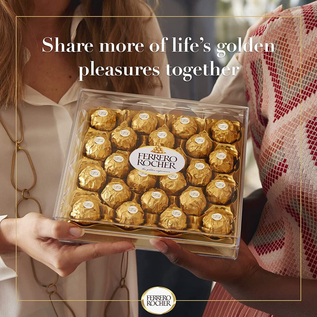 A luxurious collection of gourmet chocolates.