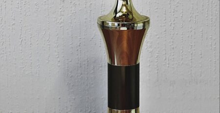 Image of a trophy on a pedestal.