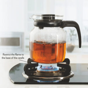 Carafe Glass Kettle with Strainer