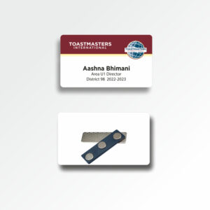 An image of a Toastmasters District Officer Badge for sale on Muskurado.com