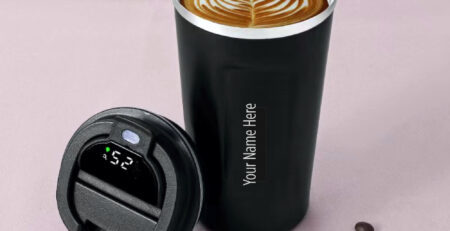 A Coffee Flask with Temperature Control for sale on Muskurado.com.