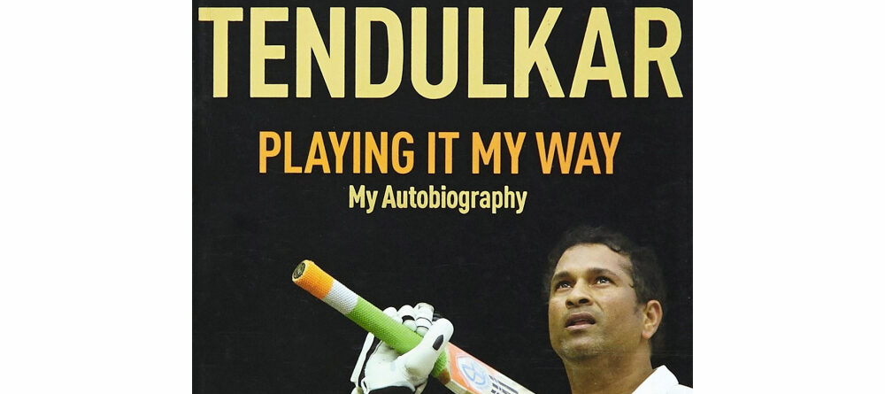 An image of the book cover for "Playing it My Way" by Sachin Tendulkar, displayed on muskurado.com.