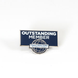 Toastmaster International Outstanding Member Pin