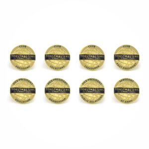 Toastmasters Club Officers Pin Set