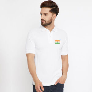India Tricolor Logo TShirt