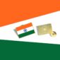 Indian Flag Lapel Pin