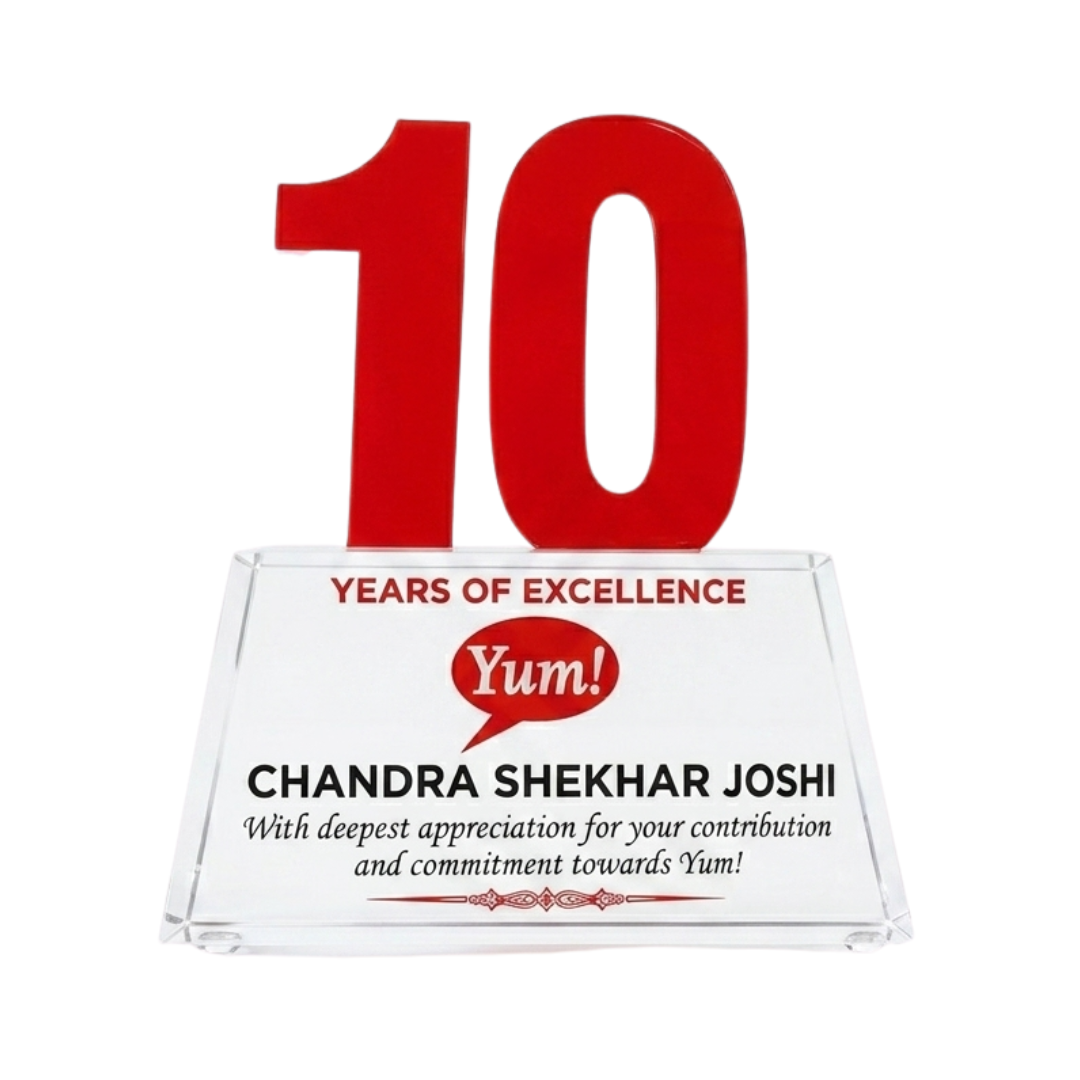 10 Years-Long Service Award