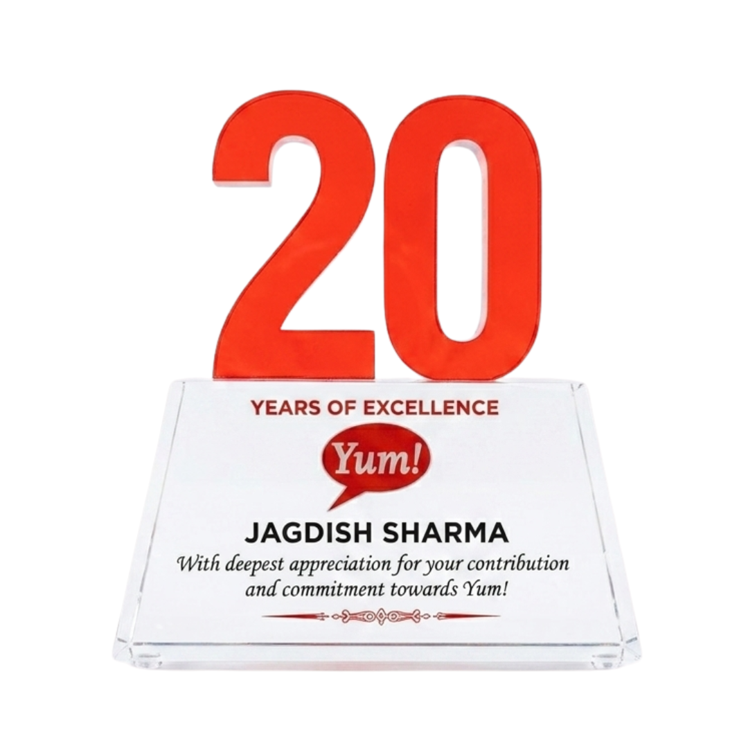 20 Years-Long Service Award