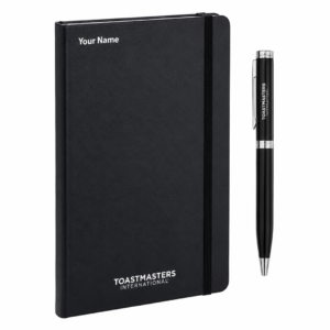 Pen And Vinyl Notebook