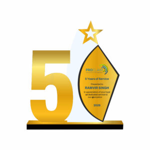 5 Years-Long Service Award